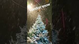 London|First snow of the year ❤️#reels #shorts #youtubeshorts #youtubevideo #short #share #ytshorts