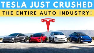 Tesla Just Crushed The Entire Auto Industry & More Updates!