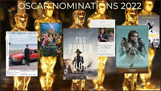 Oscar Nominations Quick Overview and Thoughts #AcademyAwards #2022Oscars