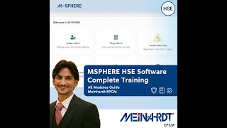 MSphere HSE Software Complete Training | All Modules Guide | Meinhardt EPCM