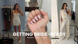 Monaco home time, Paris bridal treatments & London meetings