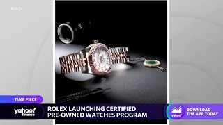 Rolex launches certified pre-owned watch program