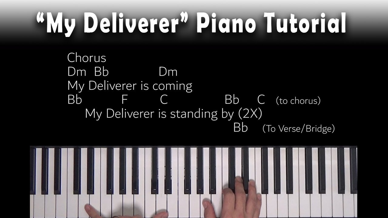 My Deliverer Rich Mullins Piano Tutorial F Dm Youtube