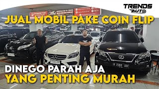 JUAL MOBIL PAKE FLIP COIN! NEGO PARAH SAMPE MURAH DI AMG KEMAYORAN!