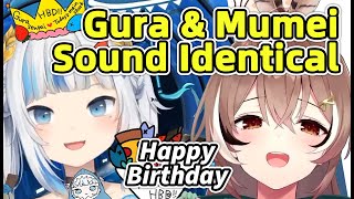 🦈Gura = Mumei, are Same Person on Gura's Birthday 🤔️ (Hololive EN)