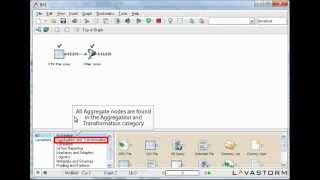 Aggregating Data with Lavastorm Desktop Professional