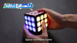 Rechargeable Game Activity Cube, 9-in-1 Fun Brain and Memory Games