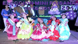 Mini Paisana Provincial 2016-2017 C.G. 8 de Septiembre de Ocloyas