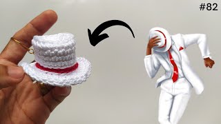 how to make a crochet keychain - king of cards (subtitled)