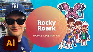 Live Illustration with Rocky Roark - 1 of 3 | Adobe Creative Cloud