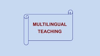 Multilingual Teaching