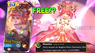 FINALLY!! ANGELA KISHIN DENSETSU SERIES SKIN IS HERE!!😱(THE BEST SKIN EVER?)