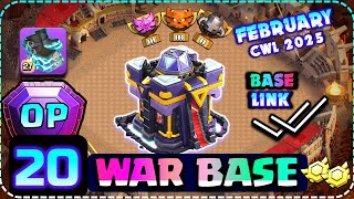 AFTER UPDATE🔥TOP 20 BEST TH15 WAR BASE | TH15 WAR BASE WITH COPY LINK | TH15 CWL BASE 2025 coc✨