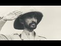 *rare* ethiopian empire flag raising with national anthem 1930 1975 short instrumental