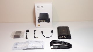 SONY：PHA-3 「ソニー ポータブルヘッドホンアンプ PHA-3 : DSEE HX 搭載 / USBオーディオ / バランス出力 / ハイレゾ対応 PHA-3」#KSA2943