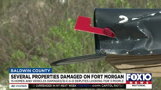 Vandals strike multiple cars and homes on Fort Morgan