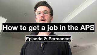 How to get a permanent job in the Australian Public Service (APS the hard way)