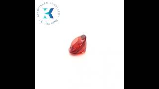 Natural Spessarite Garnet oval cut - $77.00 – 1.91 Ct SI2 – 7.40 x 6.70mm