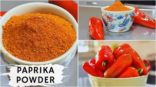 What is Paprika powder actually made of? How to make Paprika powder at home with just 1 ingredient.