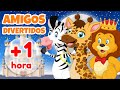 Amigos Divertidos - Giramille +1 Hora | Desenho Animado Musical