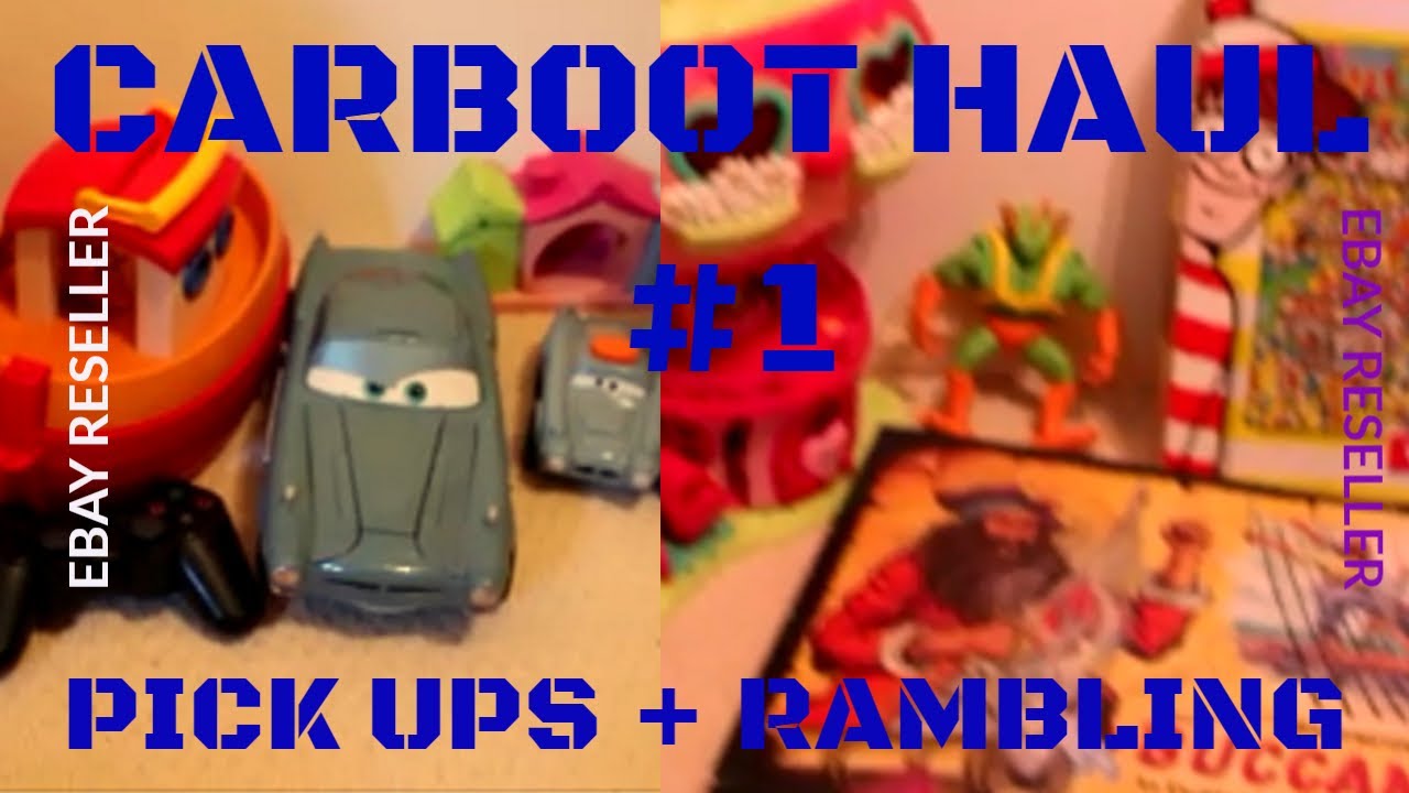 My Car Boot Haul 1 And Rambling Session Pick Ups Youtube
