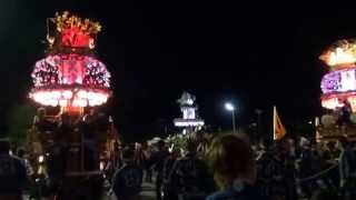 袋井市浅羽芝八幡神社祭典2013 2日目 その20　祭典本部に集合