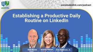 Establishing a Productive Daily Routine on LinkedIn