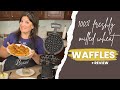 Waffles with Freshly Milled Wheat | Cuisinart Waffle Maker Review | Whole Grain Recipe