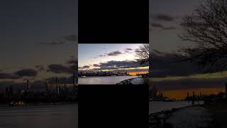 Sunset Over The Hudson Last Night • #photography #video #beautiful #earth