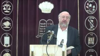 הרב ברוך רוזנבלום פרשת וישלח 11 תשע״ז Rabbi Baruch Rosenblum