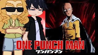 Solo Leveling React to Saitama as a New S-Rank Hunter || One Punch Man || Gacha React