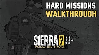 SIERRA 7 - Tactical Shooting HARD MISSIONS Complete Walkthrough iOS/Android