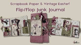 Easter Paper Fusion: Scrapbook Pads & Digital Delights Collide!