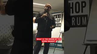 KRS-ONE breaks down the origin of the N Word. You Must Learn!