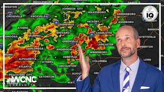 Scattered storms moving into Charlotte, NC: Brad Panovich VLOG 3/15/24