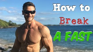 Fasting Tips: 3 Best Foods to Break a Fast- Thomas DeLauer…