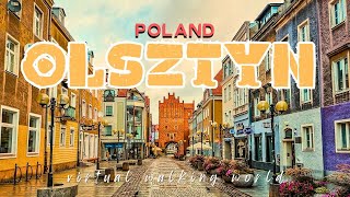 🏰 Poland, Olsztyn Unveiled: Explore the Adorable Center with a Virtual Walking World