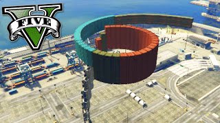 GTA V Online: VERTICAL + WALLRIDE CARACOL! - Corrida INSANA #308