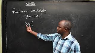 MATHS FACTORISE