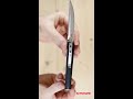 crkt ceo pocket knife w high polished brass scales knathan s knives shorts crkt brass