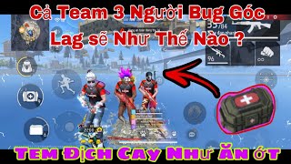 [Freefire] Cả TEAM 3 Người Bug Góc Lag Ở Map ĐẢO THẾ KỶ Khiến TEAM Địch Cay Như Ăn Ớt 🌶️