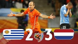 Uruguay 2 x 3 Holanda ● Semifinal Copa Del Mundo 2010 Resumen y Goles HD