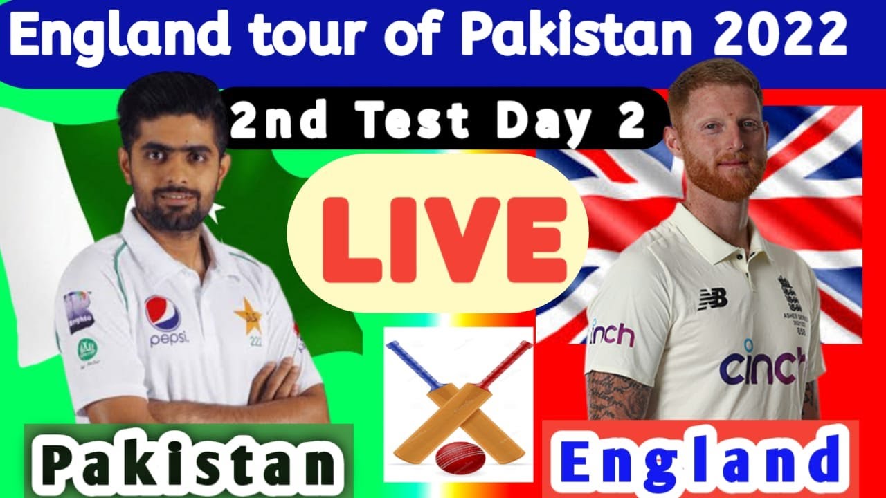 Pakistan Vs England 1st Test Day 2 Live Scores | PAK Vs ENG | England ...