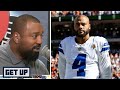 GET UP | Chris Canty calls Dak Prescott’s contract is a joke after Cowboys abysmal loss to Saints