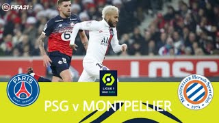 PSG v. Montpellier |LIGUE 1 Highlights/Predictions | 1/22/2021 | FIFA 21