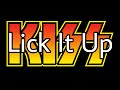 KISS - Lick It Up (Lyric Video)