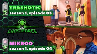 🇺🇸«Ghostforce» | 🗑️Trashotic and Microo🦠 | season 1 | episodes 03-04 | in english #ghostforce