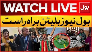 LIVE : BOL News Bulletin At 12 AM  | Elections 2024 In Pakistan  Results | PTI Vs PMLN |  PPP