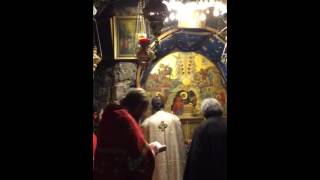 Литургия в Вифлееме. Liturgy in Bethlehem.