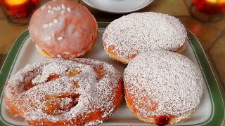 The German Donut Berliner in a professional and simple way, the second section . Apple Berliners